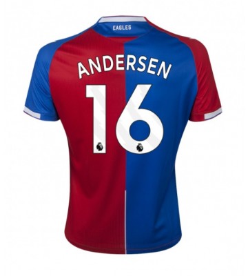 Crystal Palace Joachim Andersen #16 Hjemmebanetrøje 2023-24 Kort ærmer